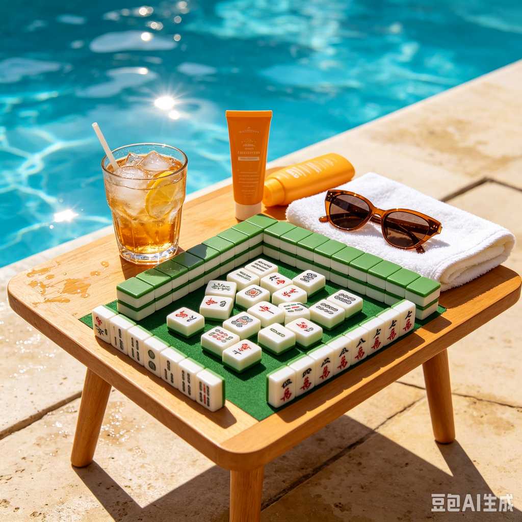 small foldable mahjong table