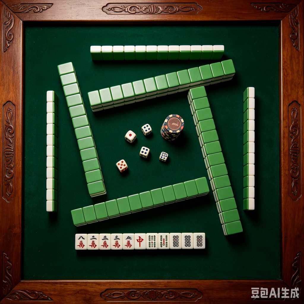 handheld mahjong tiles set
