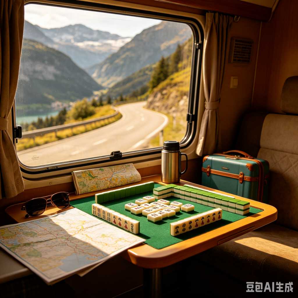 oil painting mahjong set