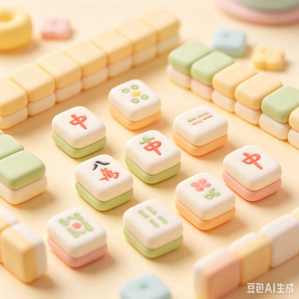 acrylic mahjong set