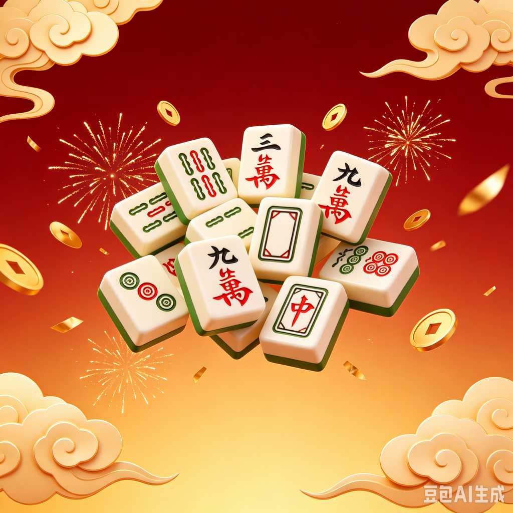 indoor leisure game mahjong set