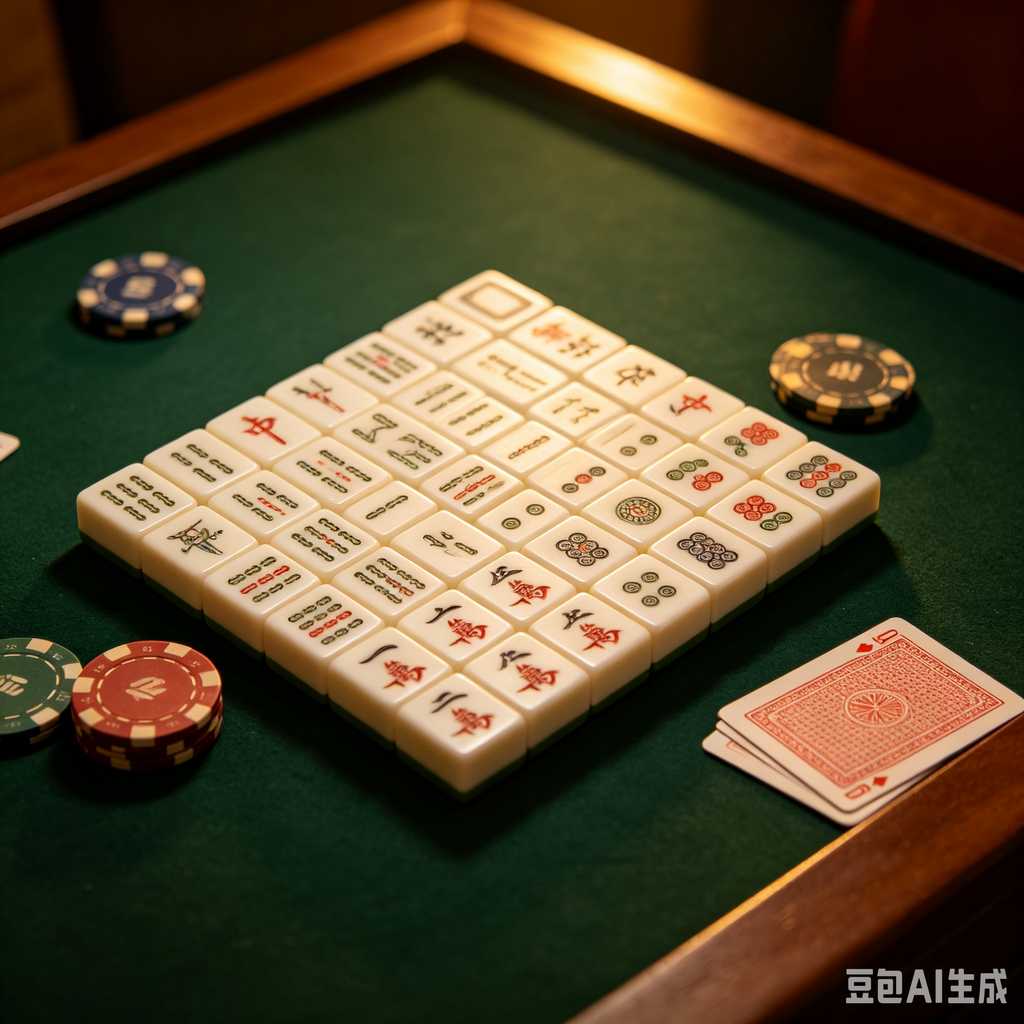 modern oriental mahjong set